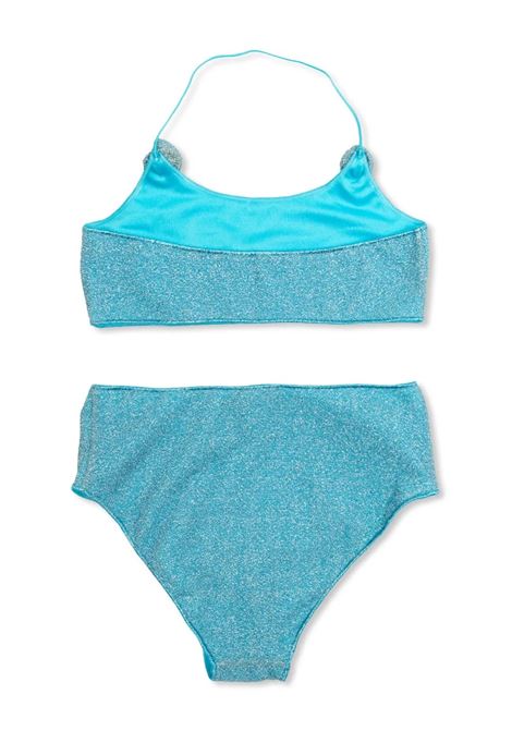 Bikini Lumiere Rose Turchese OSEREE KIDS | LHS250 G-LUREXTURQUOISE